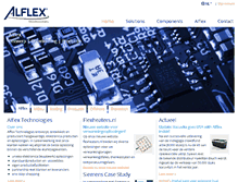 Tablet Screenshot of alflex-technologies.com